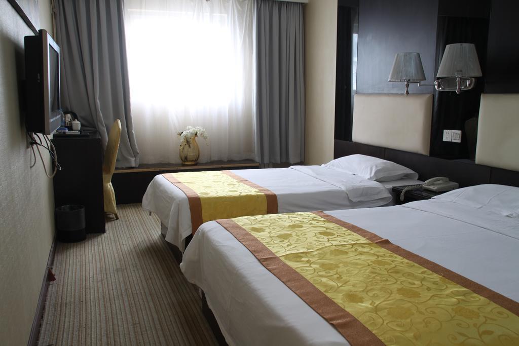 Super 8 Hotel Beijing Shijingshan Jiujiuyuan Szoba fotó
