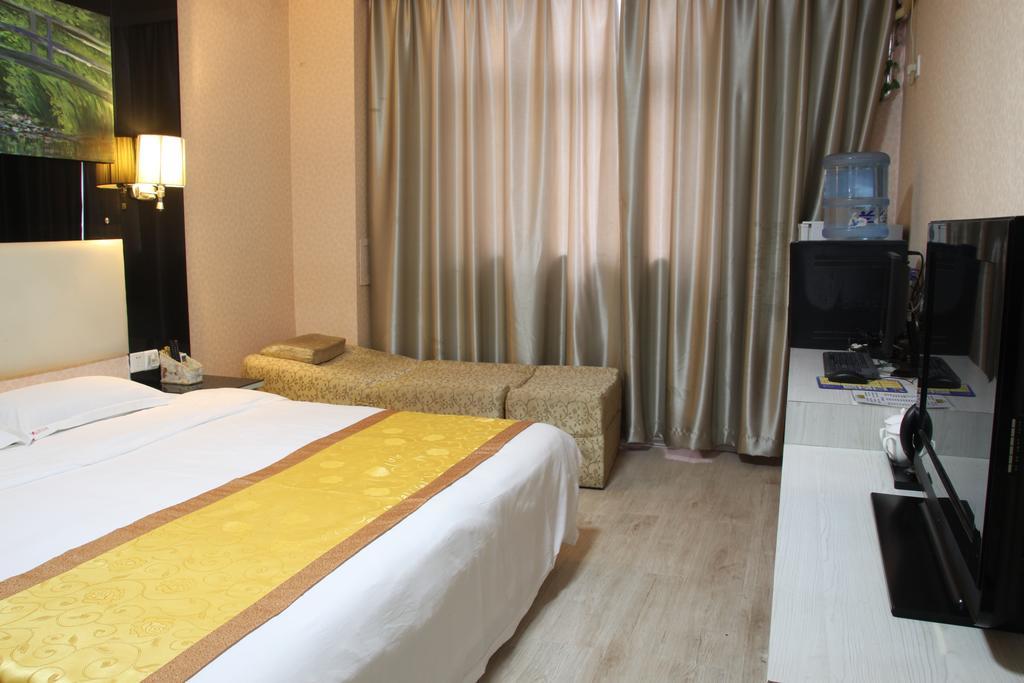Super 8 Hotel Beijing Shijingshan Jiujiuyuan Kültér fotó